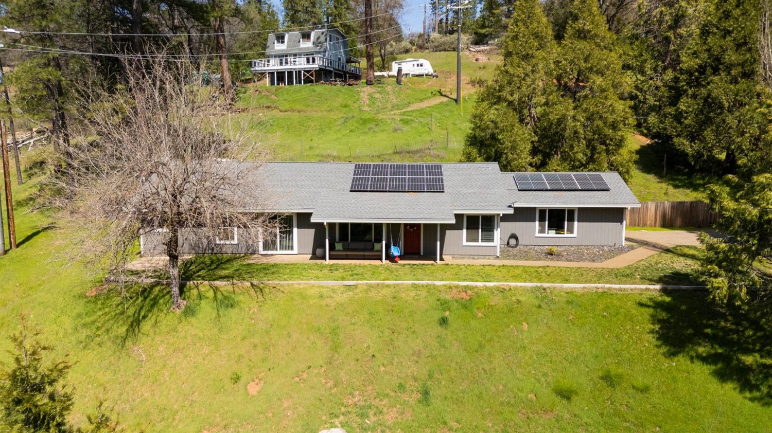4842 Northern Lights Road Placerville, CA 95667 - Photo 24 of 26 a aerial view of a house with a swimming pool