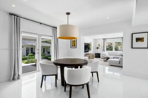a view of a livingroom with furniture and window