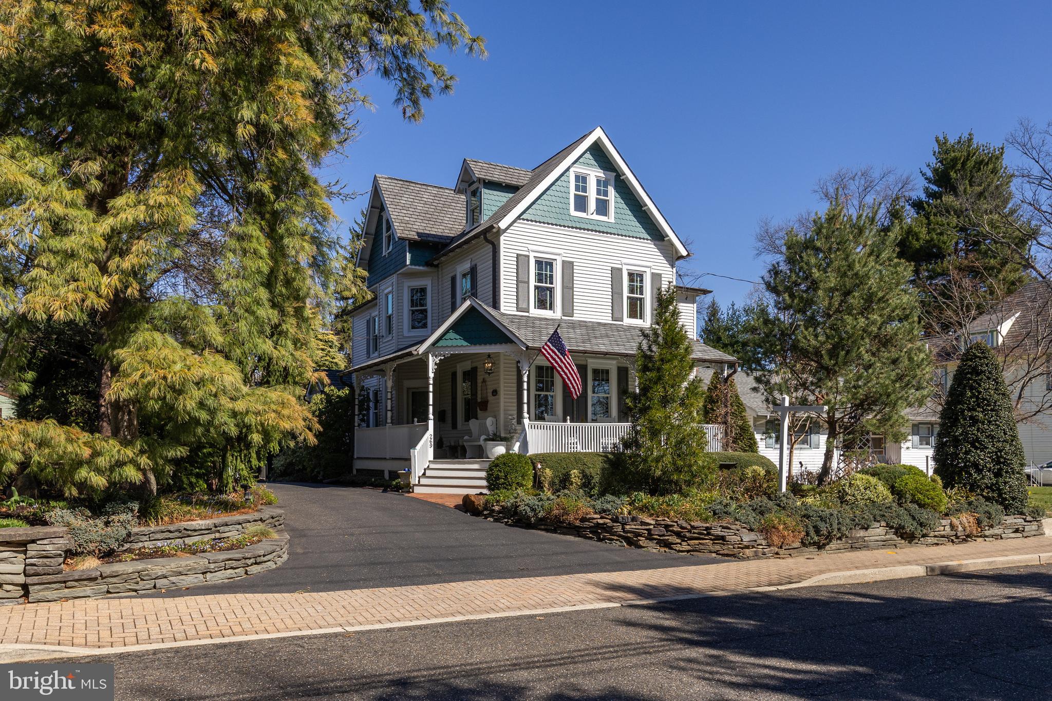 269 East 3rd Street Moorestown, NJ 08057 - Photo 2 of 52 a front view of a house with a yard