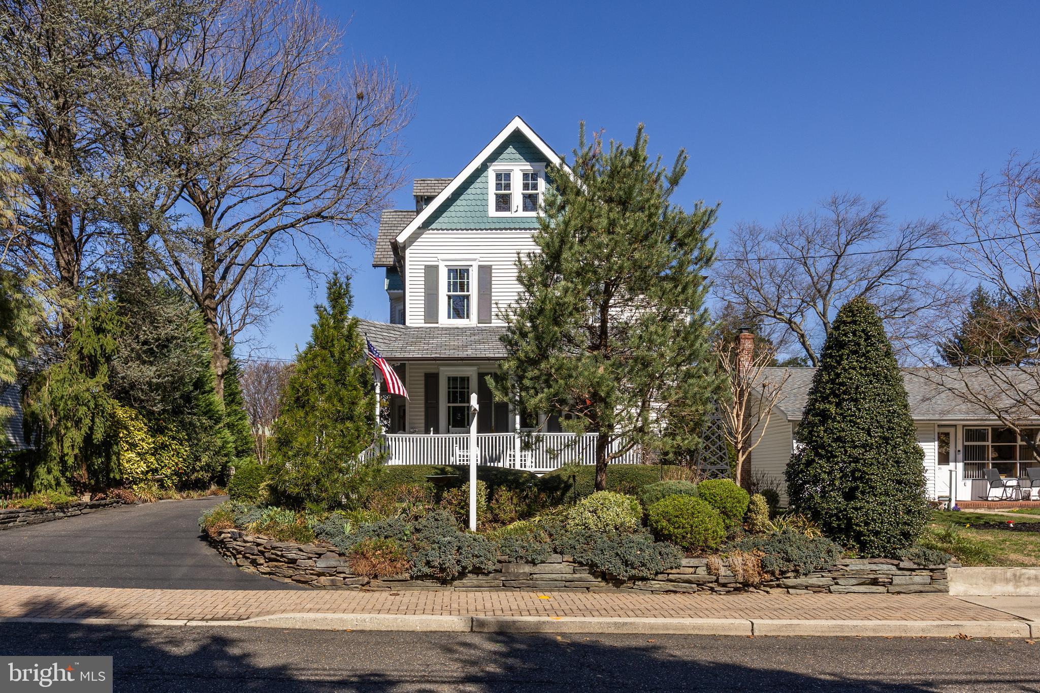 269 East 3rd Street Moorestown, NJ 08057 - Photo 3 of 52 a front view of a house with a yard