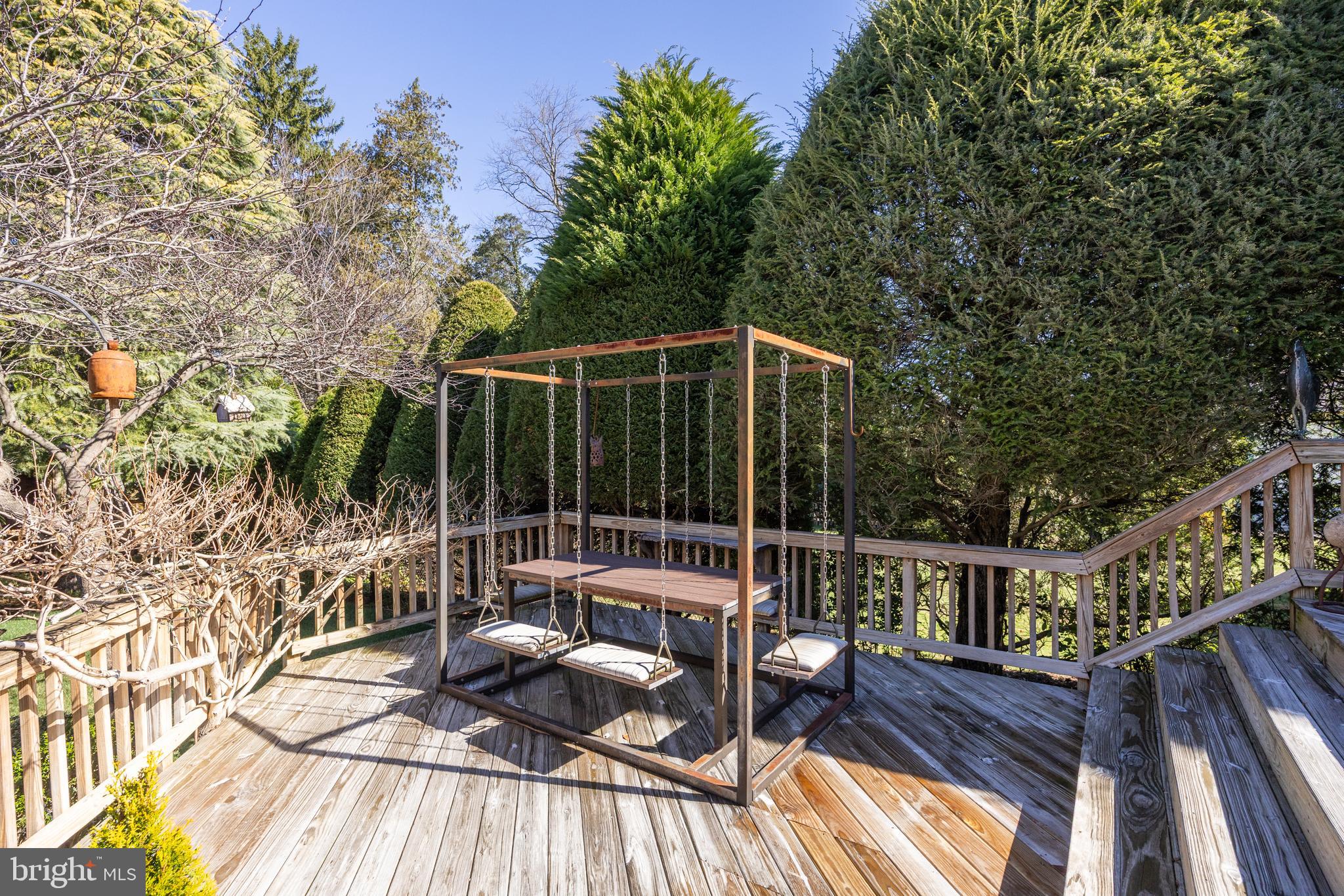 269 East 3rd Street Moorestown, NJ 08057 - Photo 34 of 52 a view of balcony with wooden floor and outdoor seating