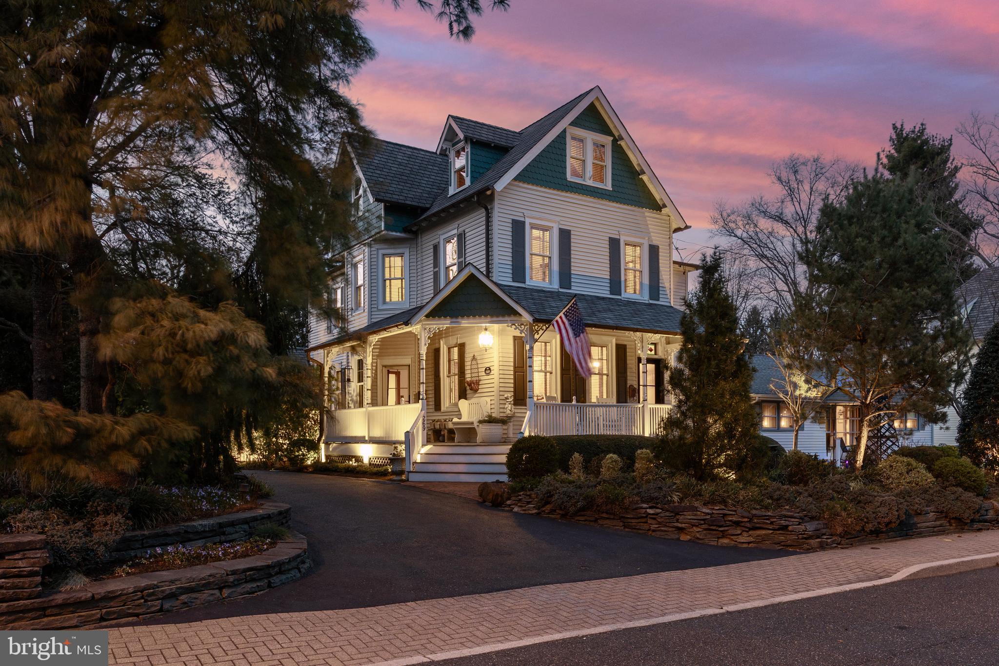 269 East 3rd Street Moorestown, NJ 08057 - Photo 48 of 52 a front view of a house with a yard