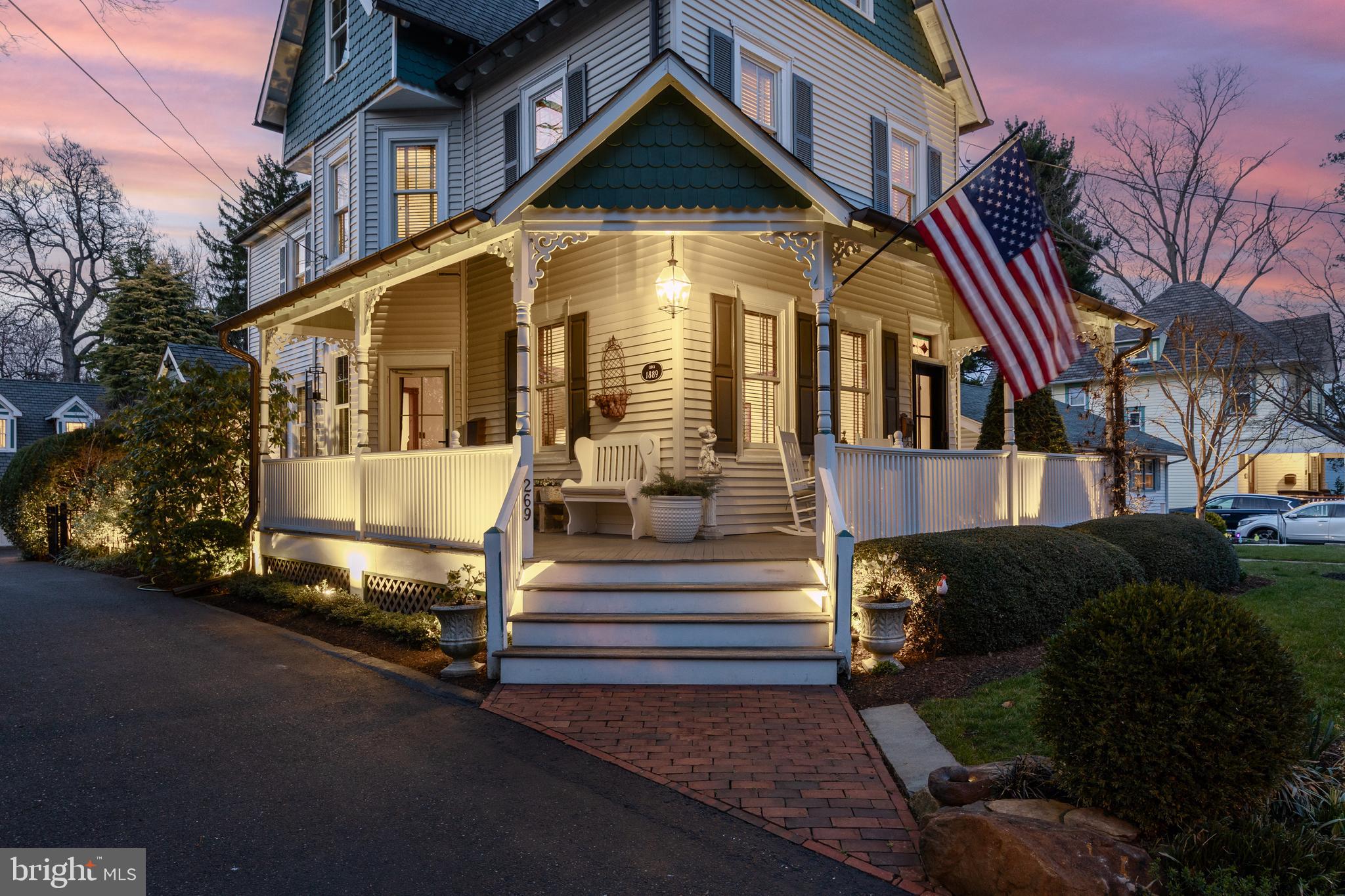 269 East 3rd Street Moorestown, NJ 08057 - Photo 49 of 52 a front view of a house with a yard
