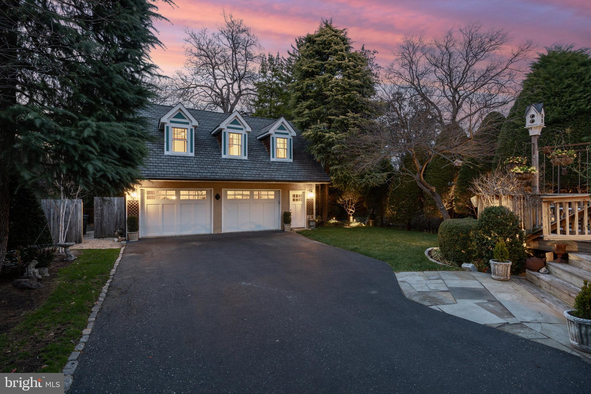 269 East 3rd Street Moorestown, NJ 08057 - Photo 51 of 52 a front view of a house with a yard and garage