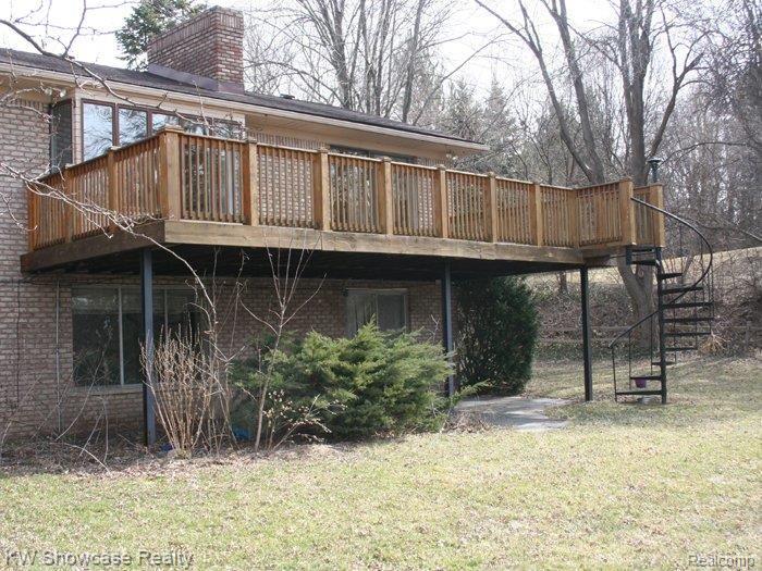 3320 Franklin Road Bloomfield Hills, MI 48302 - Photo 13 of 13 LAKE SIDE OF HOME