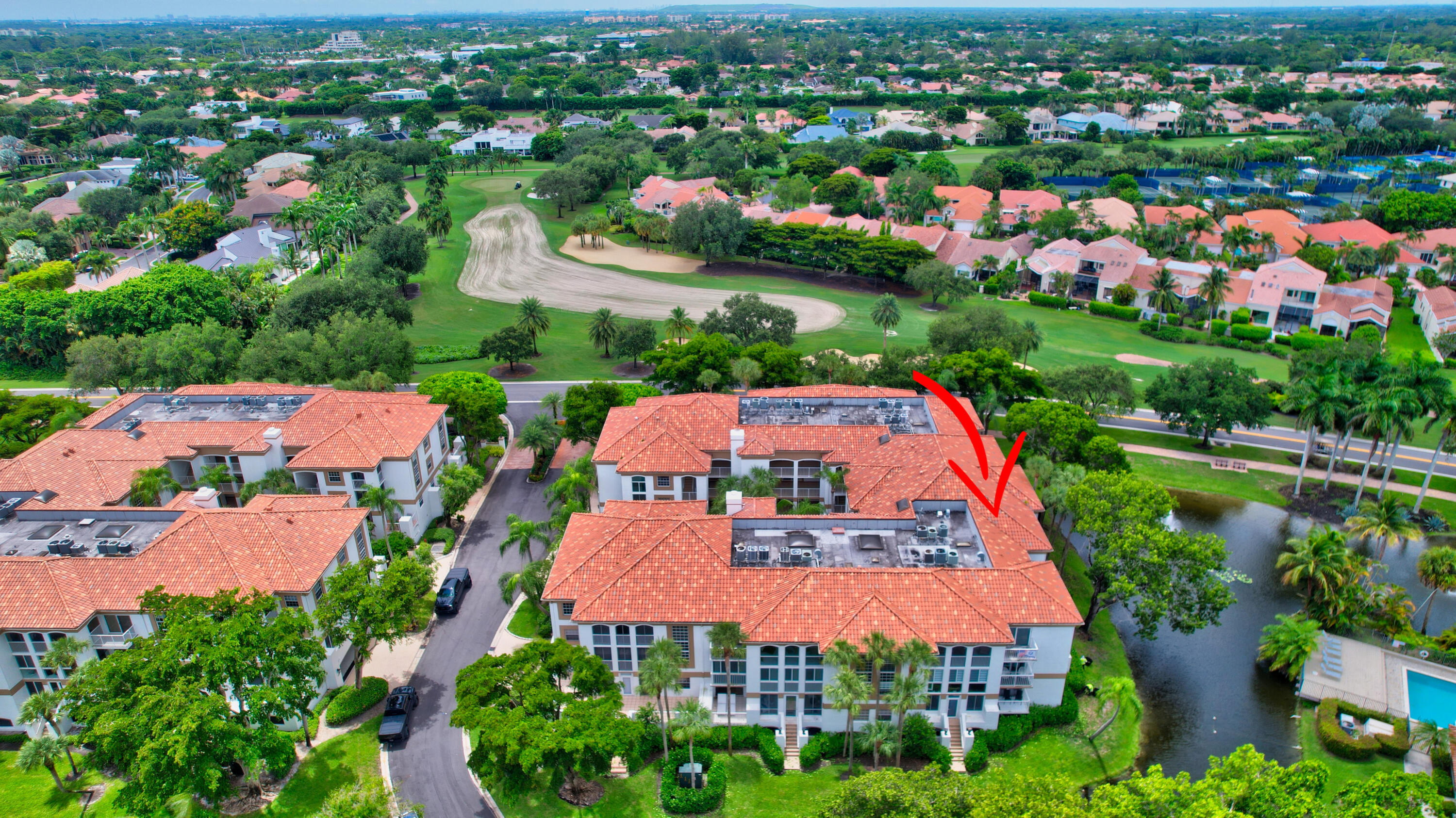 7370 Orangewood Lane, Unit 107 Boca Raton, FL 33433 - Photo 33 of 78 an aerial view of multiple house