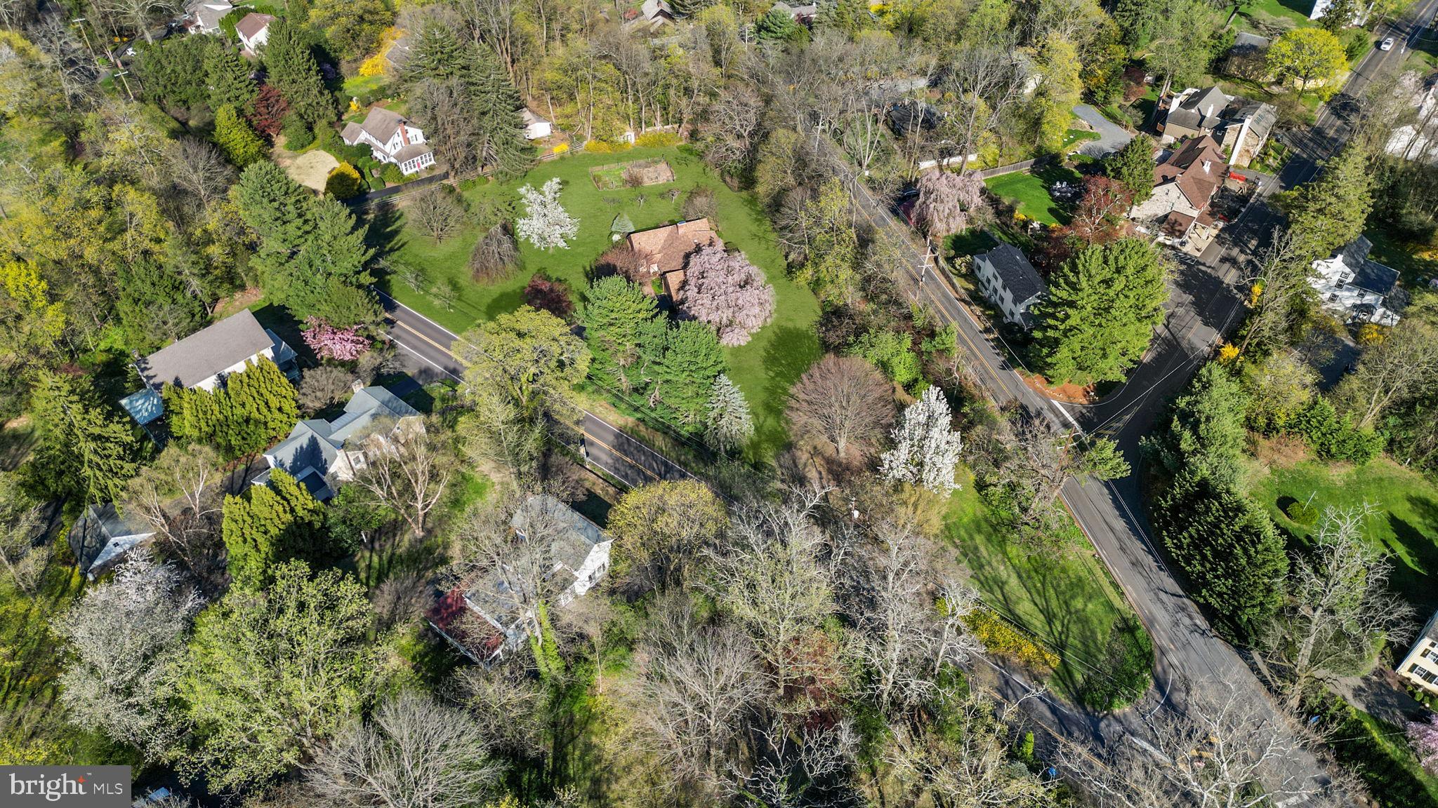 6642 Upper York Road New Hope, PA 18938 - Photo 34 of 38 Aerial View of Lot