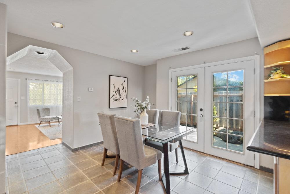 19 Jolley Way Scotts Valley, CA 95066 - Photo 13 of 56 a dining room with furniture and large windows
