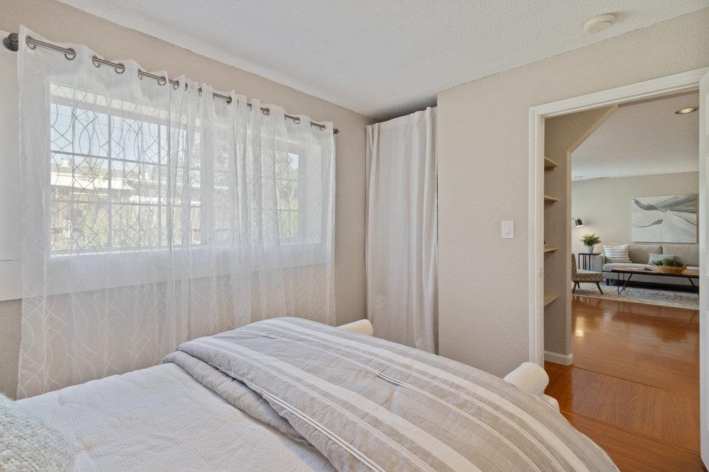 19 Jolley Way Scotts Valley, CA 95066 - Photo 18 of 56 a bedroom with a bed and a view of bathroom