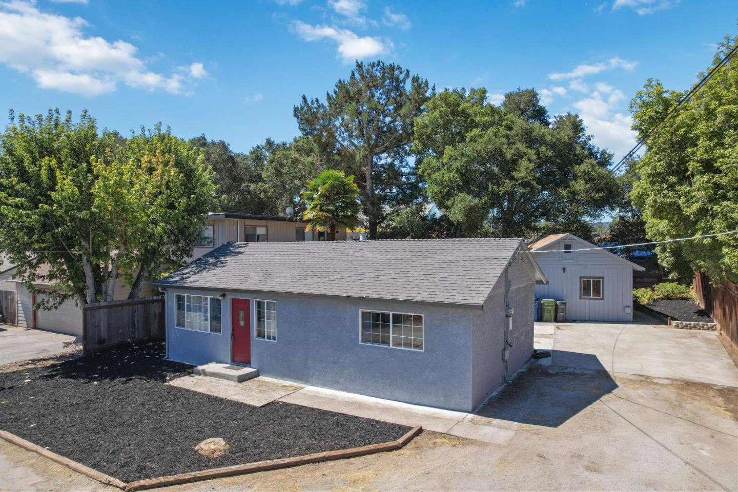 19 Jolley Way Scotts Valley, CA 95066 - Photo 47 of 56 a front view of a house with a yard