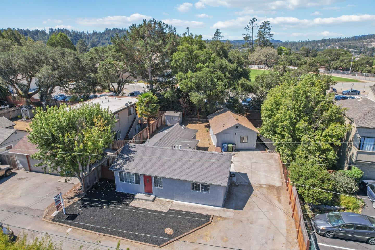 19 Jolley Way Scotts Valley, CA 95066 - Photo 49 of 56 an aerial view of a house
