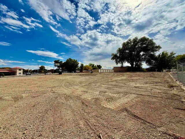a view of a yard with an outdoor space