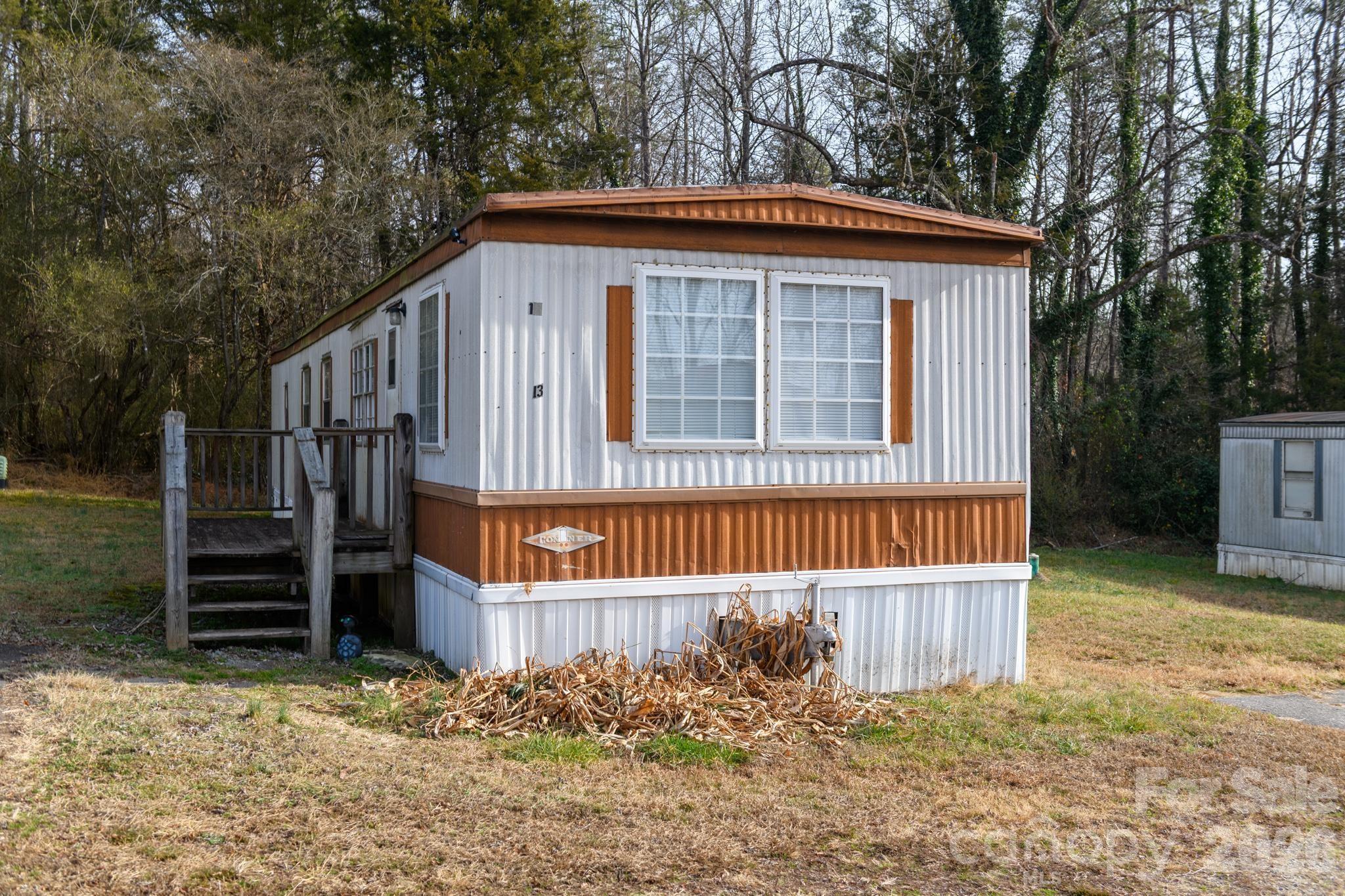 3036 Highway 18 Morganton, NC 28655 - Photo 25 of 28 a view of backyard with deck and wooden fence