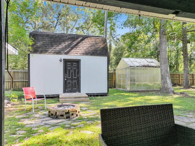 a view of swimming pool with a patio