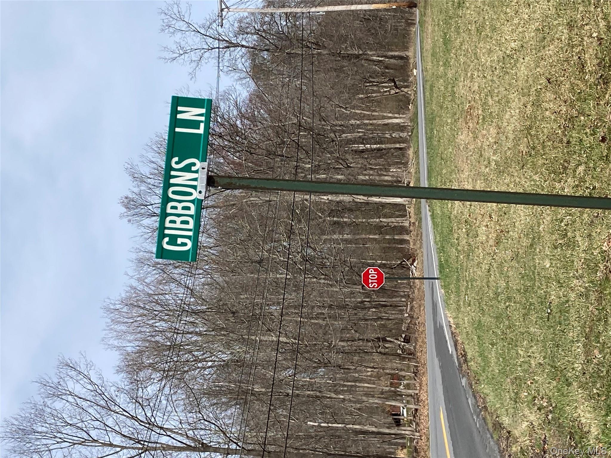 a view of outdoor space with sign board