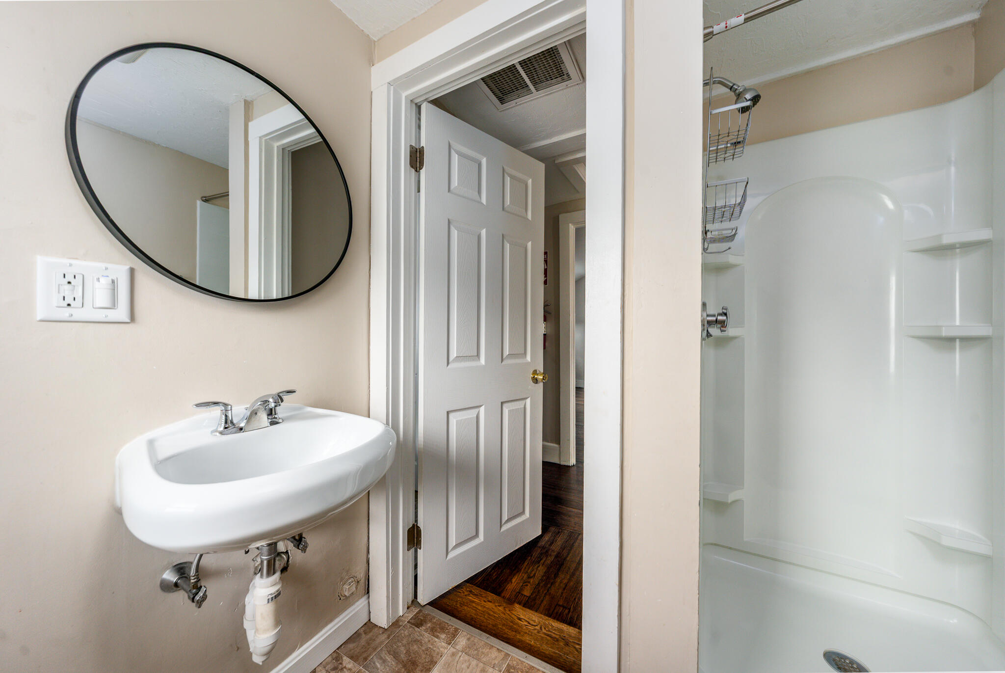 84 Bearses Way Hyannis, MA 02601 - Photo 23 of 36 a bathroom with a sink and a mirror