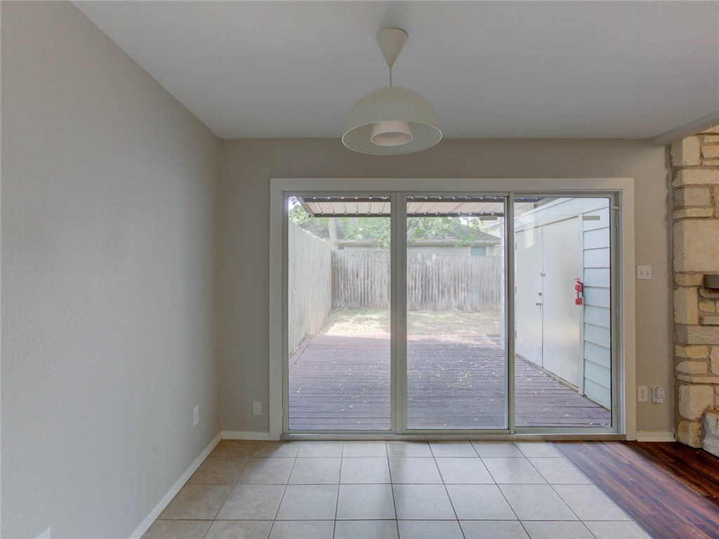 1710 Cinnamon Path Austin, TX 78704 - Photo 12 of 40 a view of entryway with wooden floor