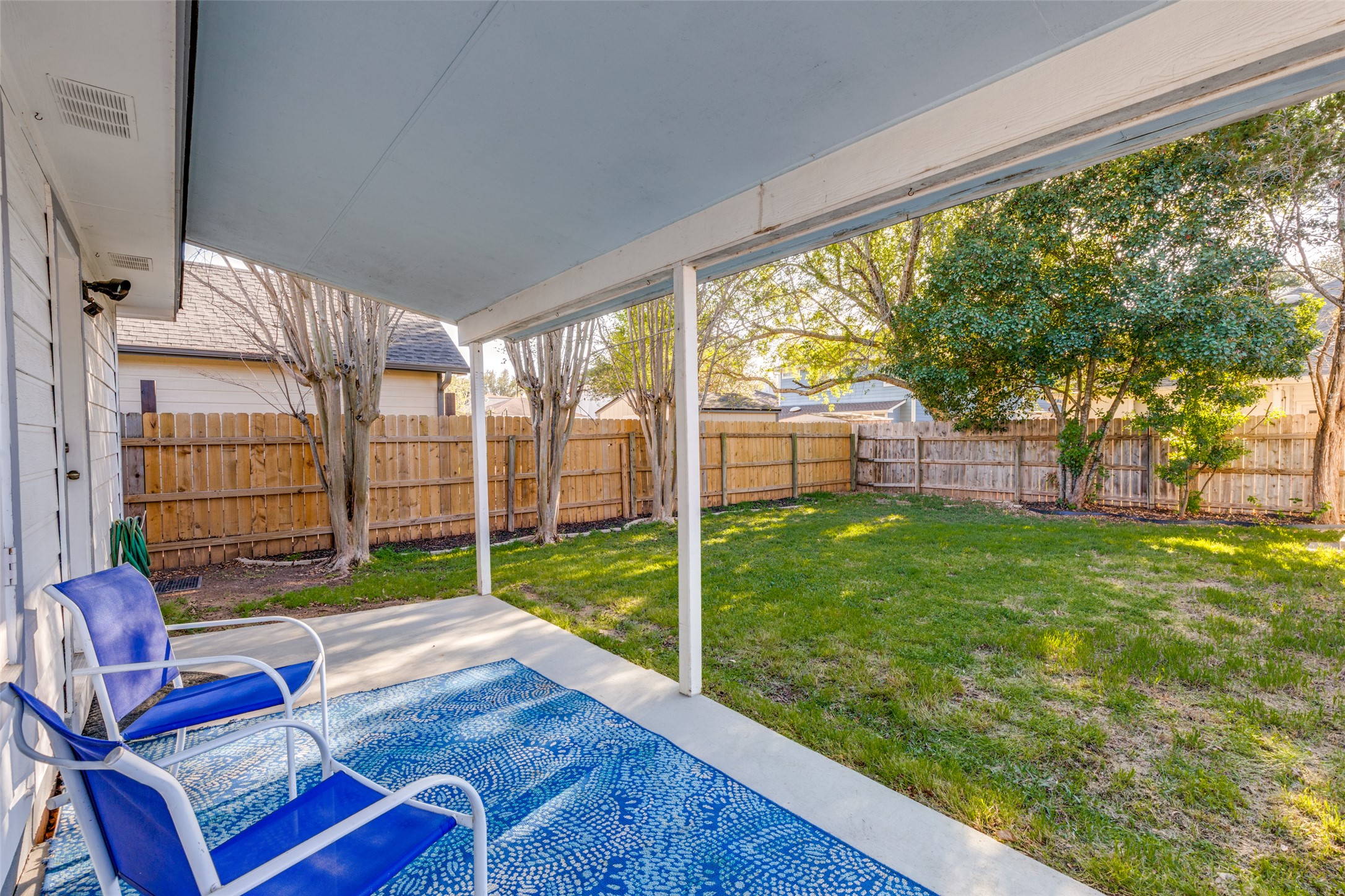 272 Tobin Drive Buda, TX 78610 - Photo 19 of 25 Fenced backyard featuring a patio
