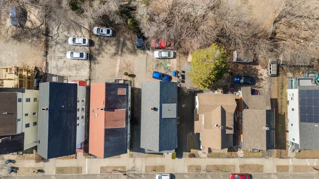 a street sign on a street corner
