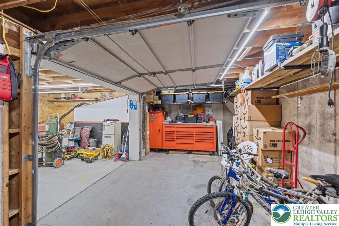 5340 2nd Street Whitehall, PA 18052 - Photo 24 of 30 A capacious garage provides ample room for parking and storage.