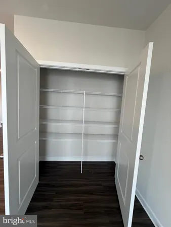 a view of walk in closet
