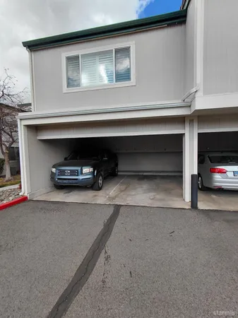 a view of car garage