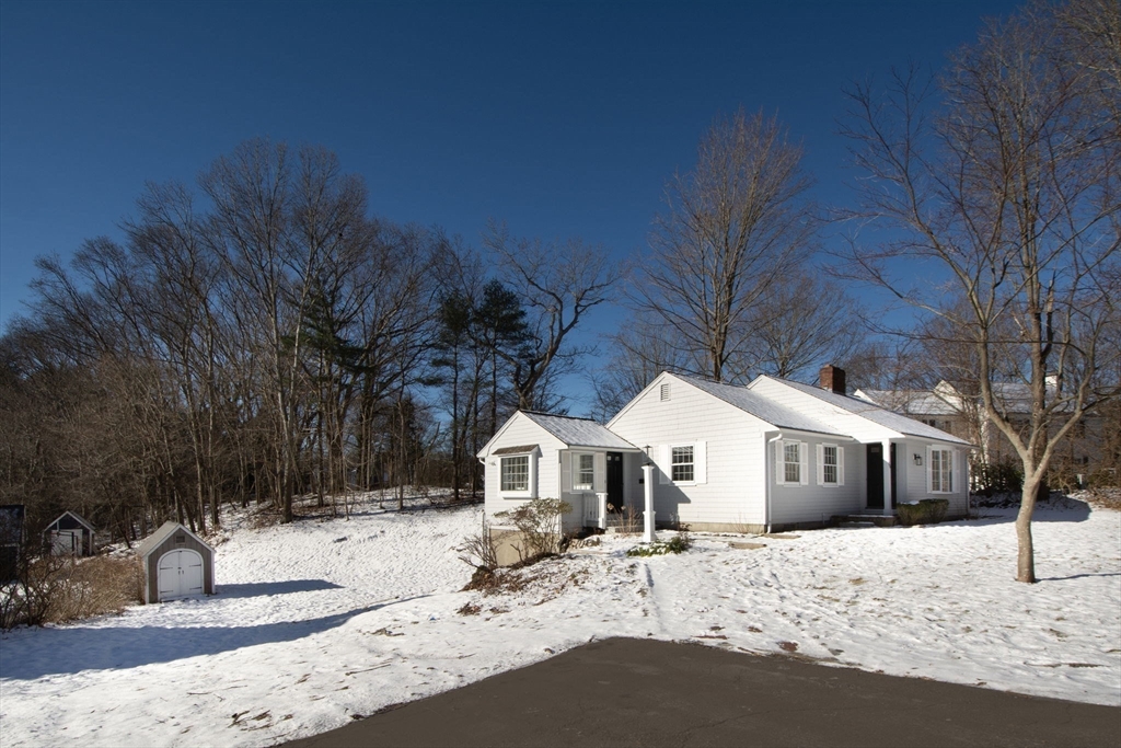 64 Cross Street Hingham, MA 02043 - Photo 22 of 23 a view of a house with snow on the road