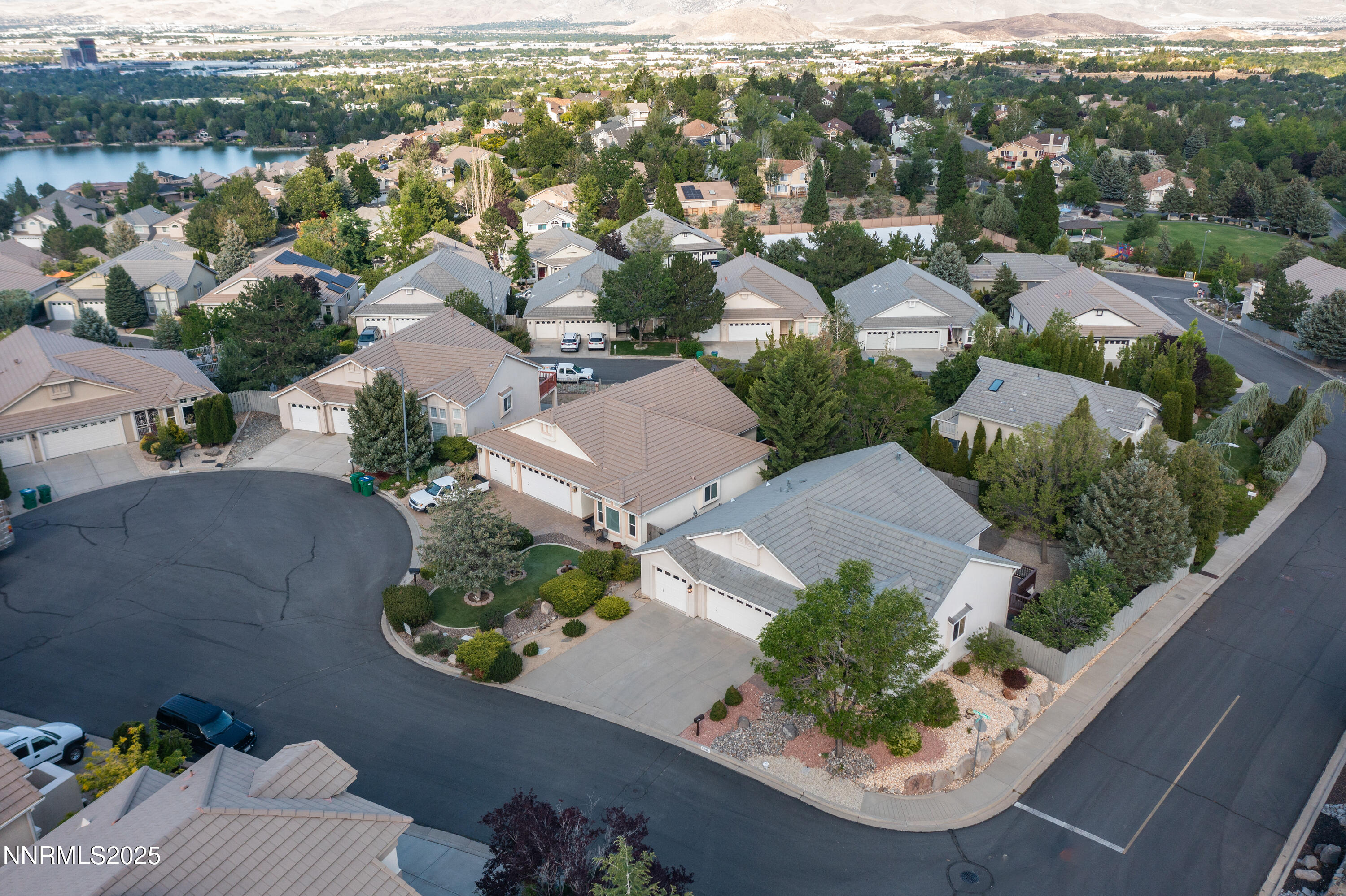 6248 Golden Meadow Road Reno, NV 89519 - Photo 47 of 64 an aerial view of residential house with outdoor space