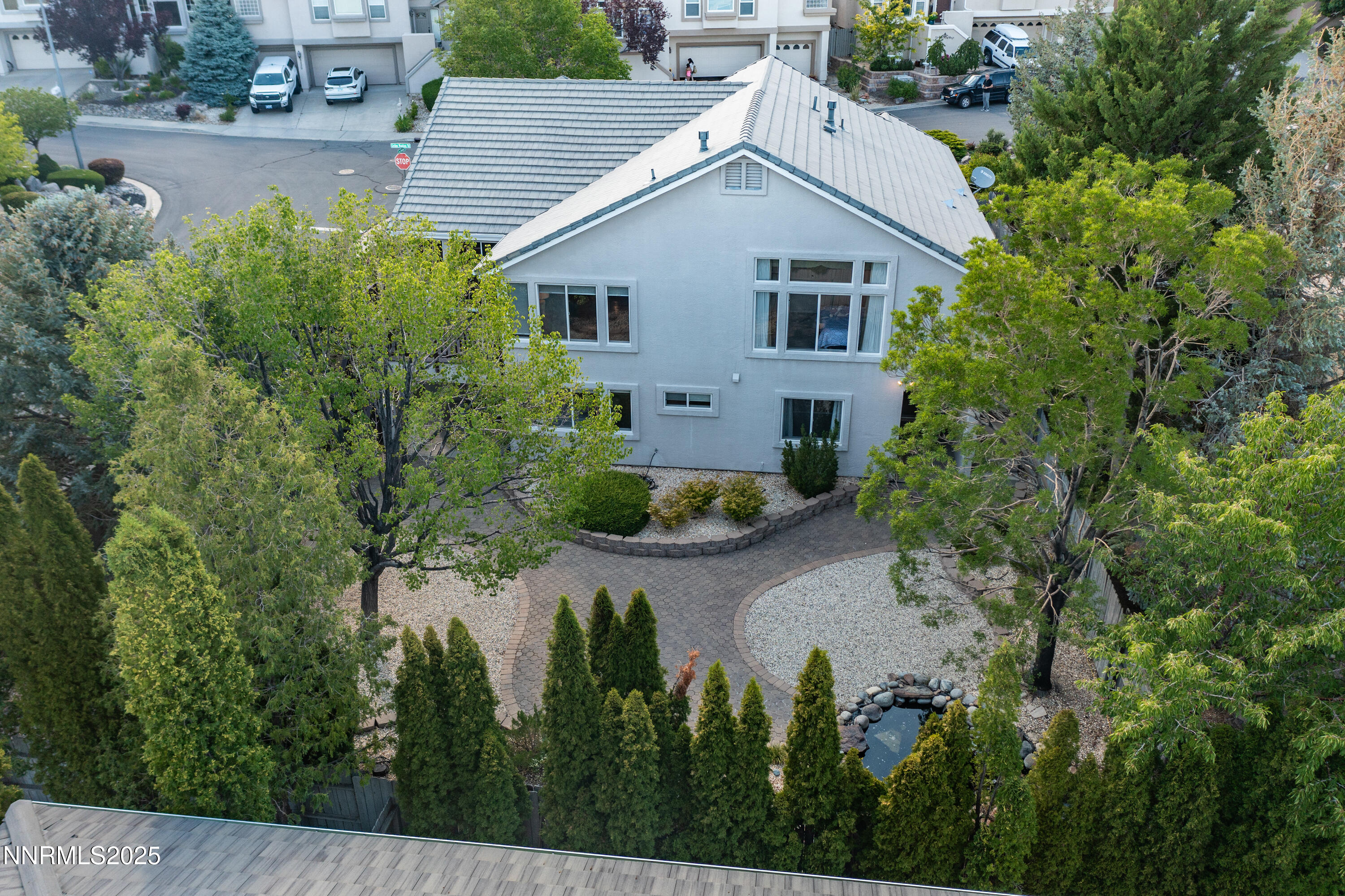 6248 Golden Meadow Road Reno, NV 89519 - Photo 56 of 64 a aerial view of a house with yard and green space