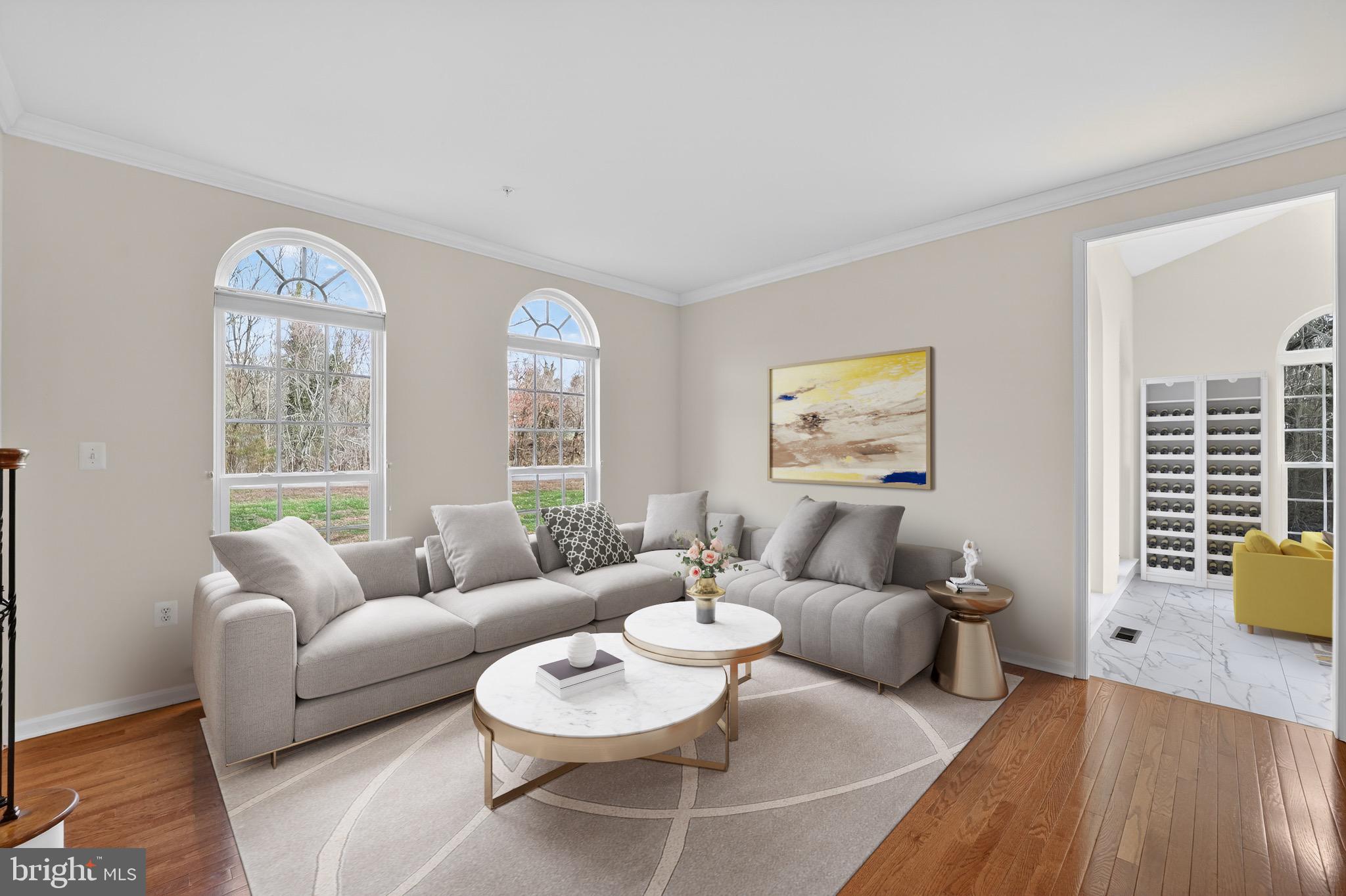 16101 Venice Road Aquasco, MD 20608 - Photo 26 of 60 a living room with furniture and a large window