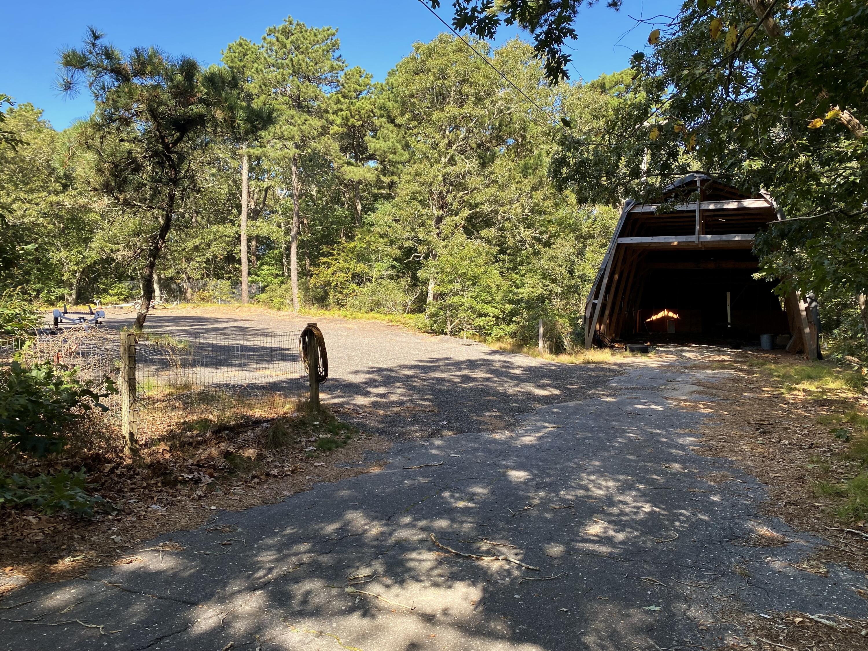 82 Spruce Road Harwich, MA 02645 - Photo 17 of 43 Driveway & boat hangar
