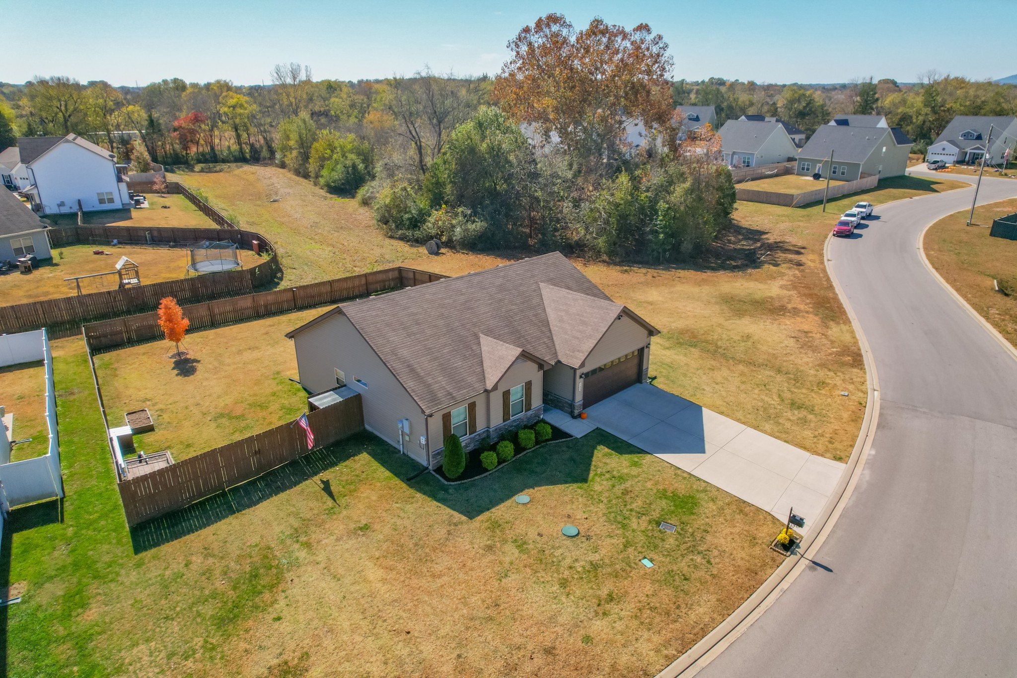 125 Copper Leaf Road Murfreesboro, TN 37128 - Photo 5 of 50 an aerial view of a house with swimming pool