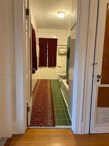 a view of wooden floor