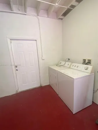 a utility room with a sink