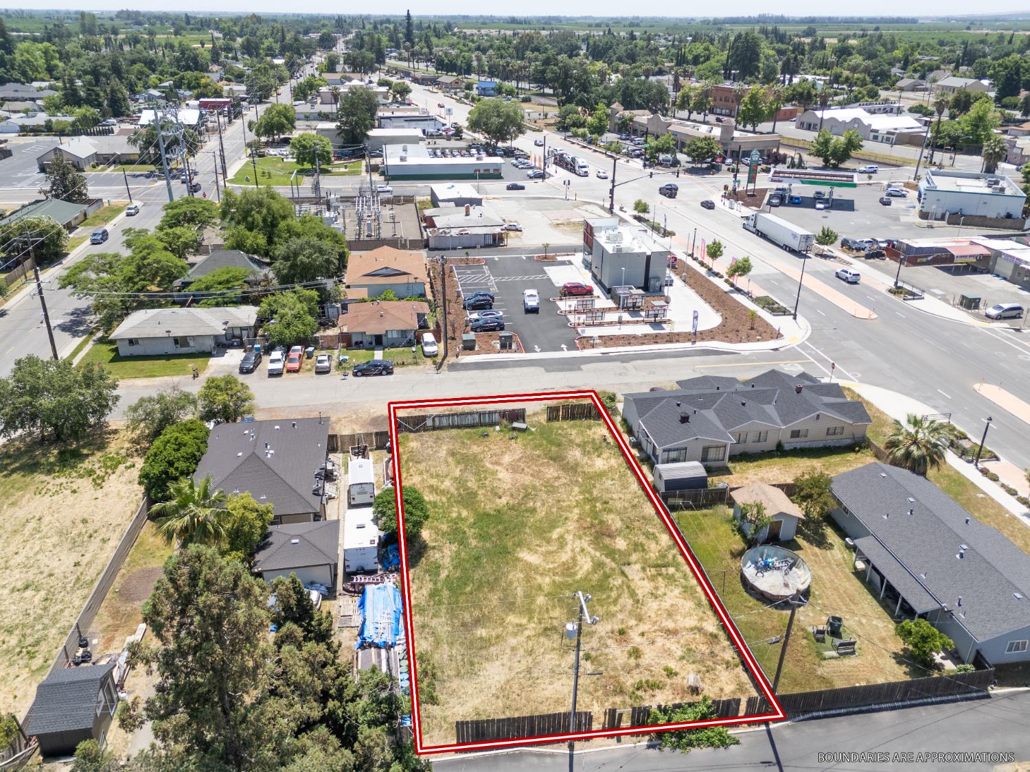2537 Ivy Street Live Oak, CA 95953 - Photo 2 of 7 an aerial view of residential houses with outdoor space