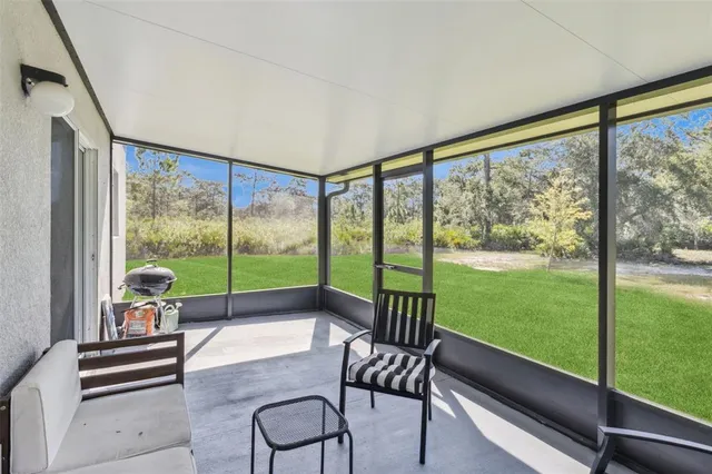 a view of a green field