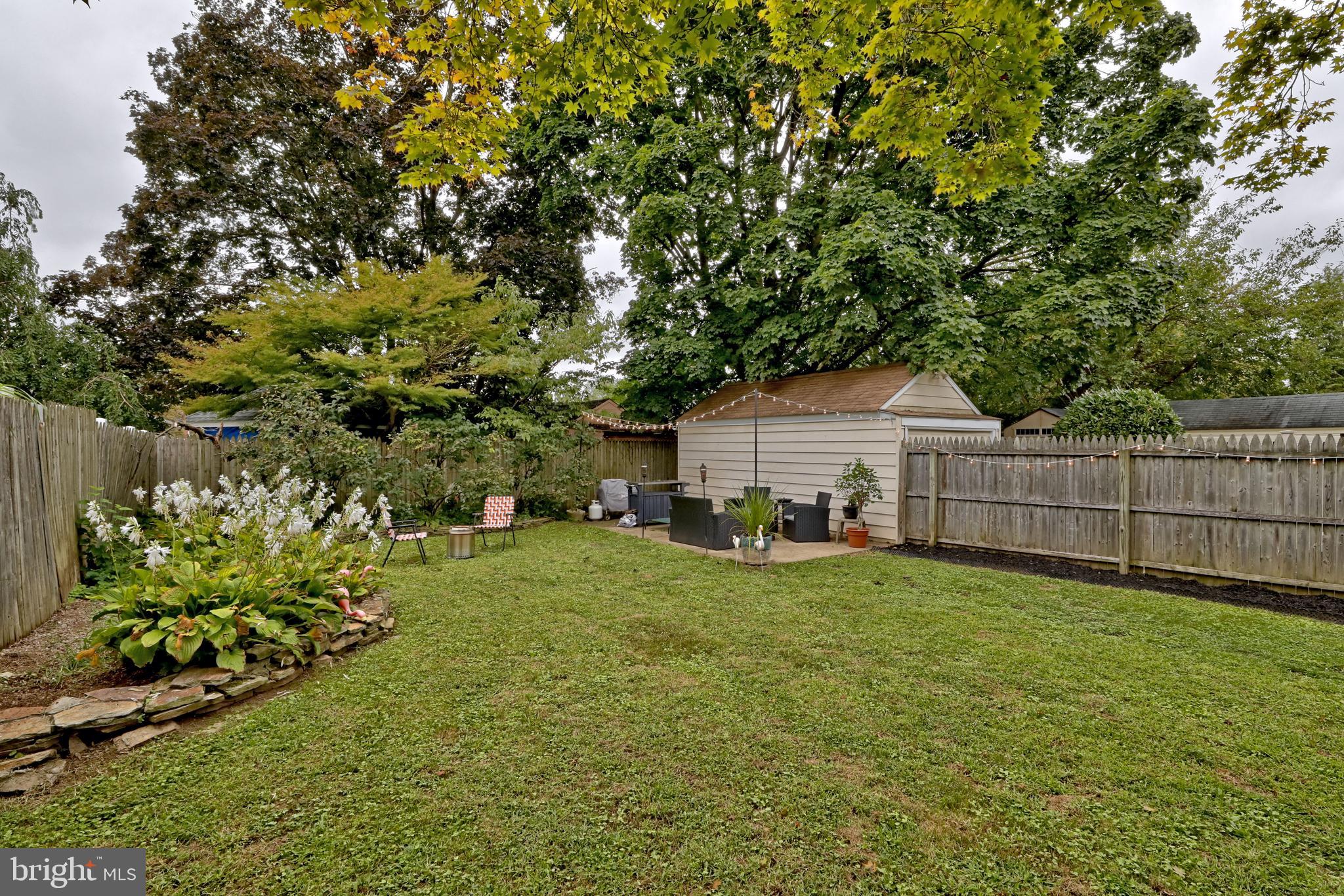 1530 Maple Avenue Haddon Heights, NJ 08035 - Photo 24 of 27 Fully-Fenced Backyard
