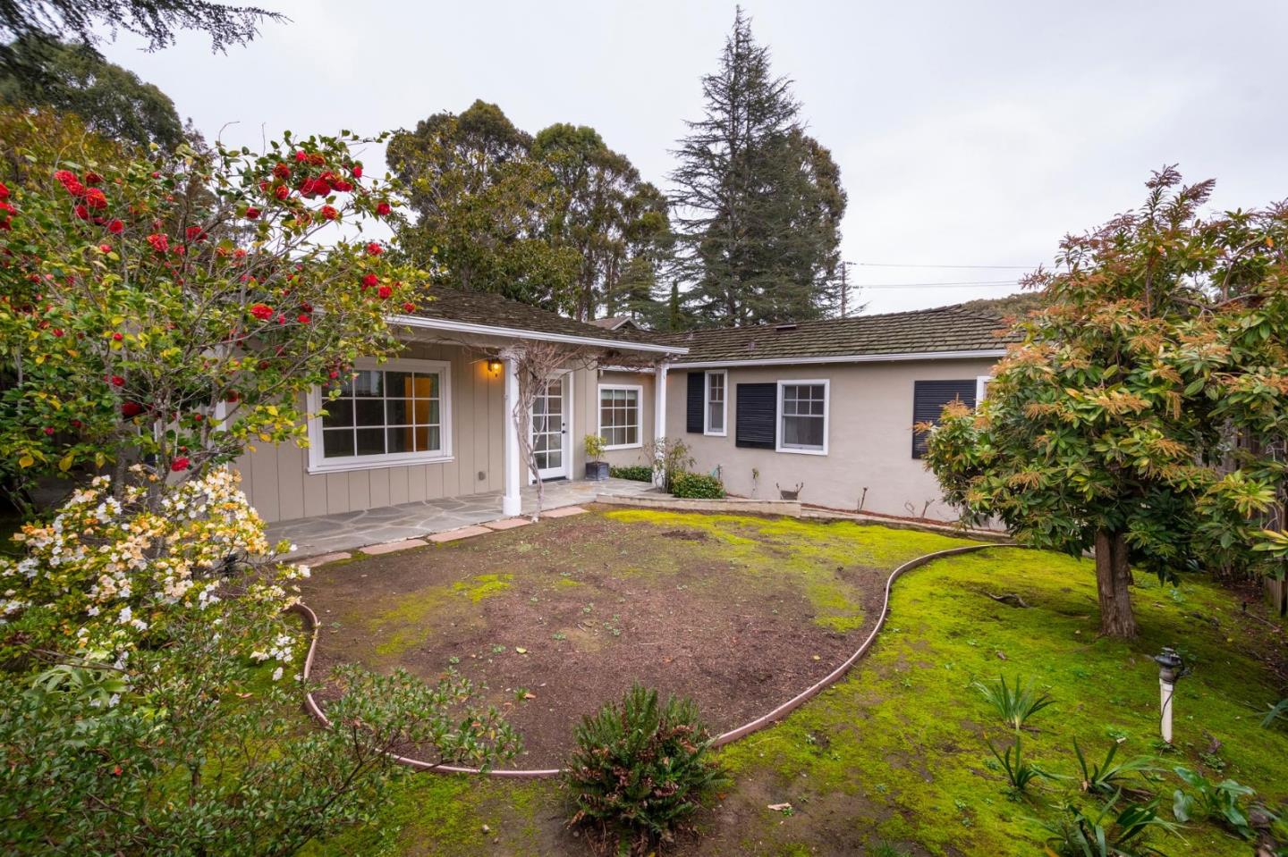 1508 Arc Way Burlingame, CA 94010 - Photo 18 of 18 a view of a house with swimming pool and sitting area