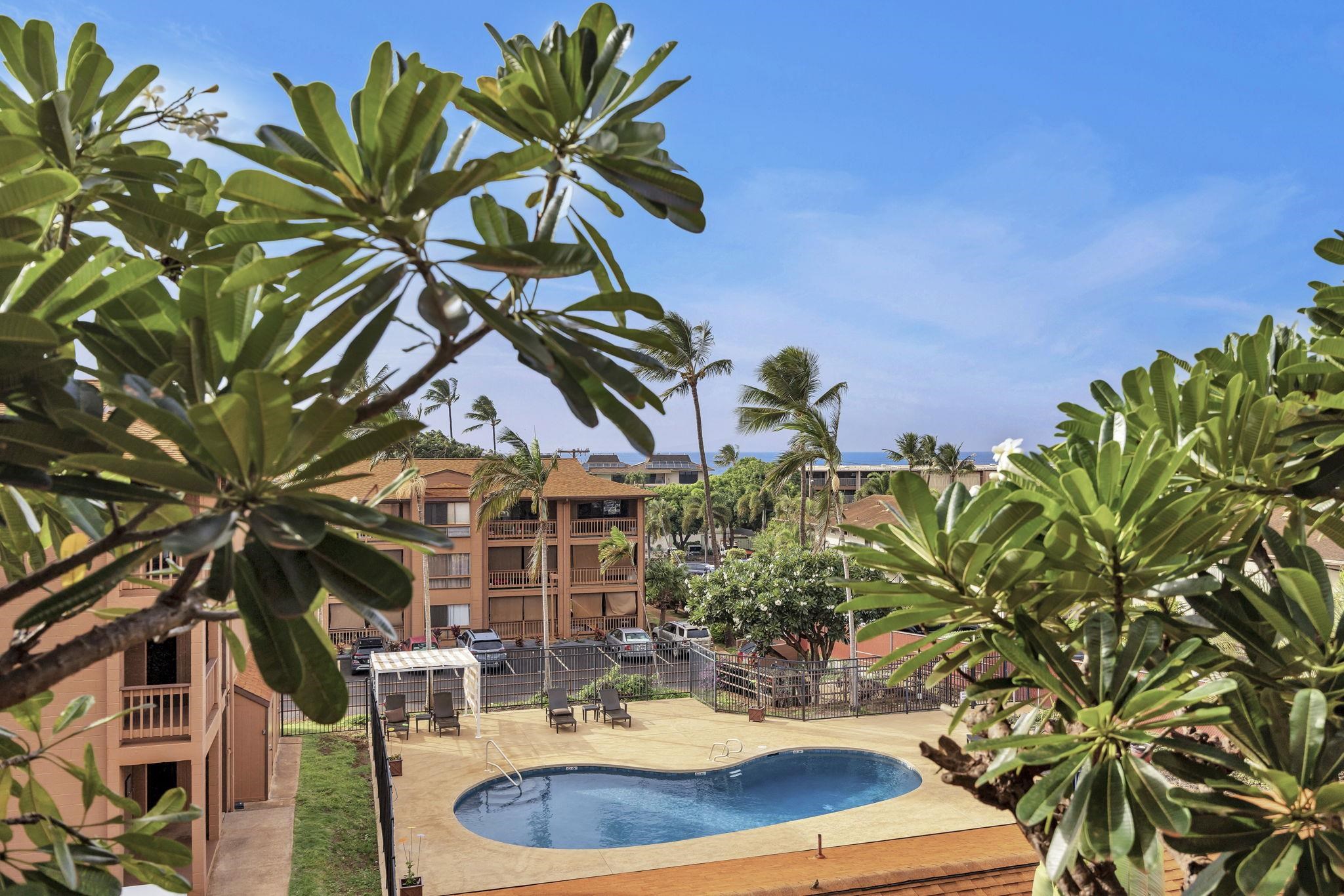 3740 Lower Honoapiilani Road, Unit C205 Lahaina, HI 96761 - Photo 23 of 28 a view of a house with a patio