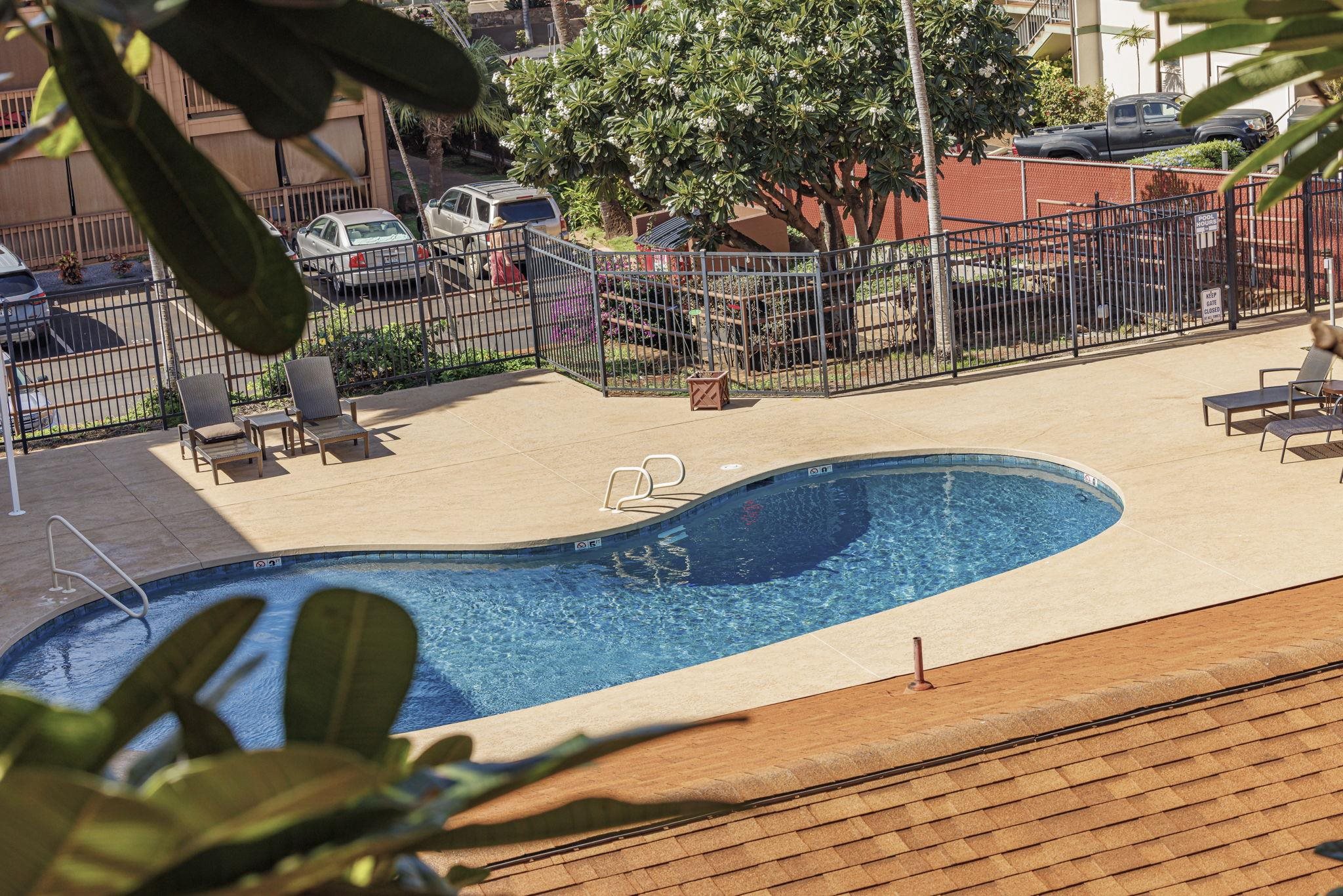 3740 Lower Honoapiilani Road, Unit C205 Lahaina, HI 96761 - Photo 25 of 28 a view of outdoor space with seating area