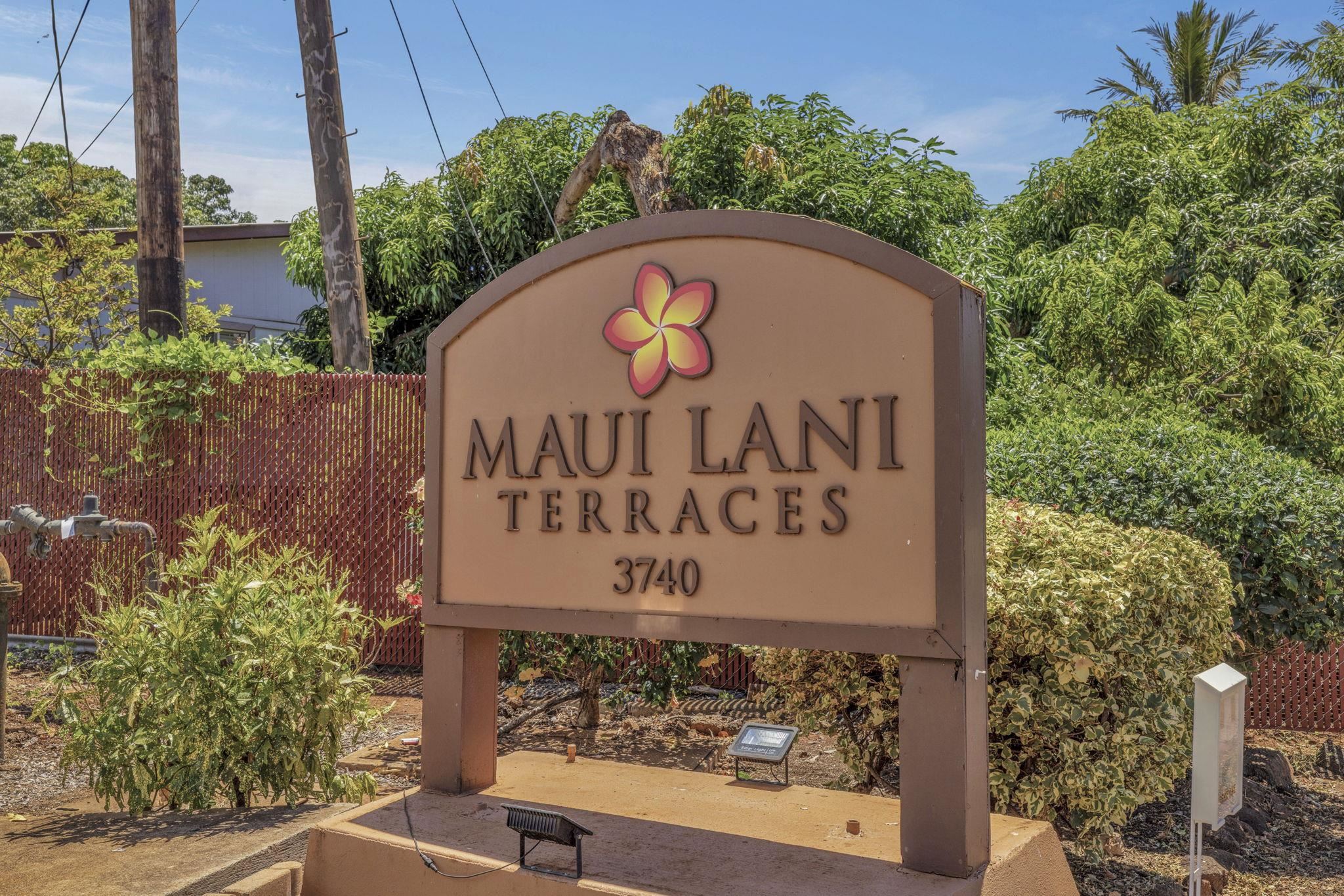 3740 Lower Honoapiilani Road, Unit C205 Lahaina, HI 96761 - Photo 27 of 28 a sign on the side of a building