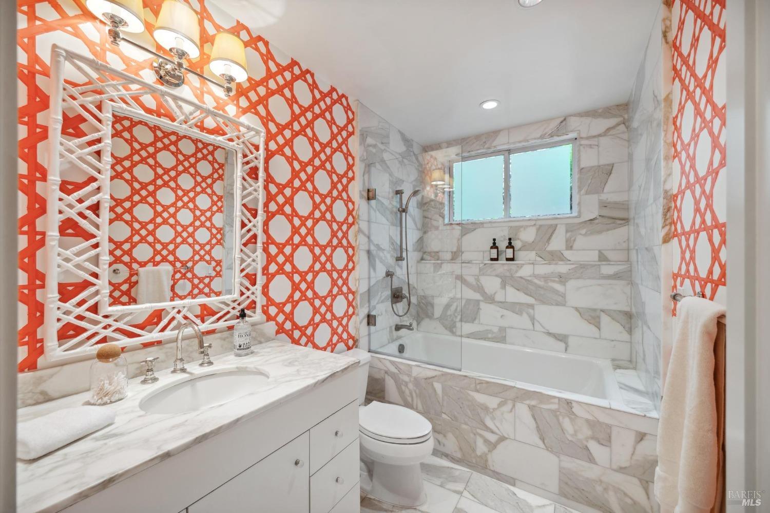 402 Eldridge Avenue Mill Valley, CA 94941 - Photo 24 of 49 a bathroom with a sink and toilet