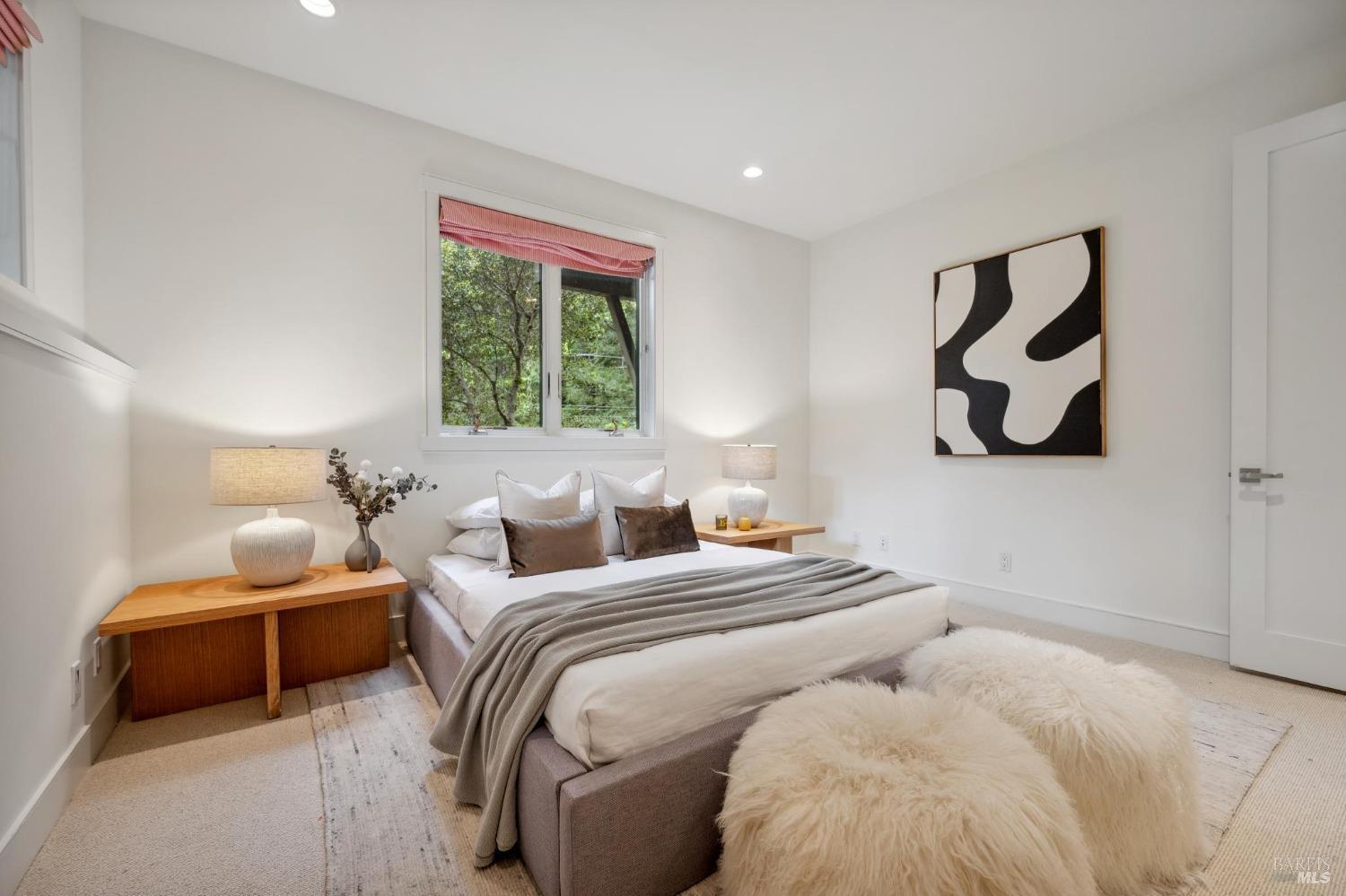 402 Eldridge Avenue Mill Valley, CA 94941 - Photo 39 of 49 a bedroom with bed and a window