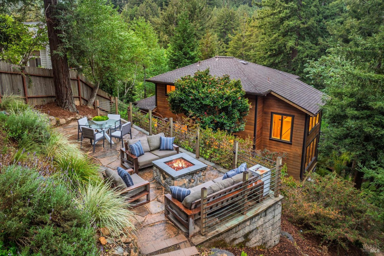 402 Eldridge Avenue Mill Valley, CA 94941 - Photo 40 of 49 an outdoor space with patio furniture
