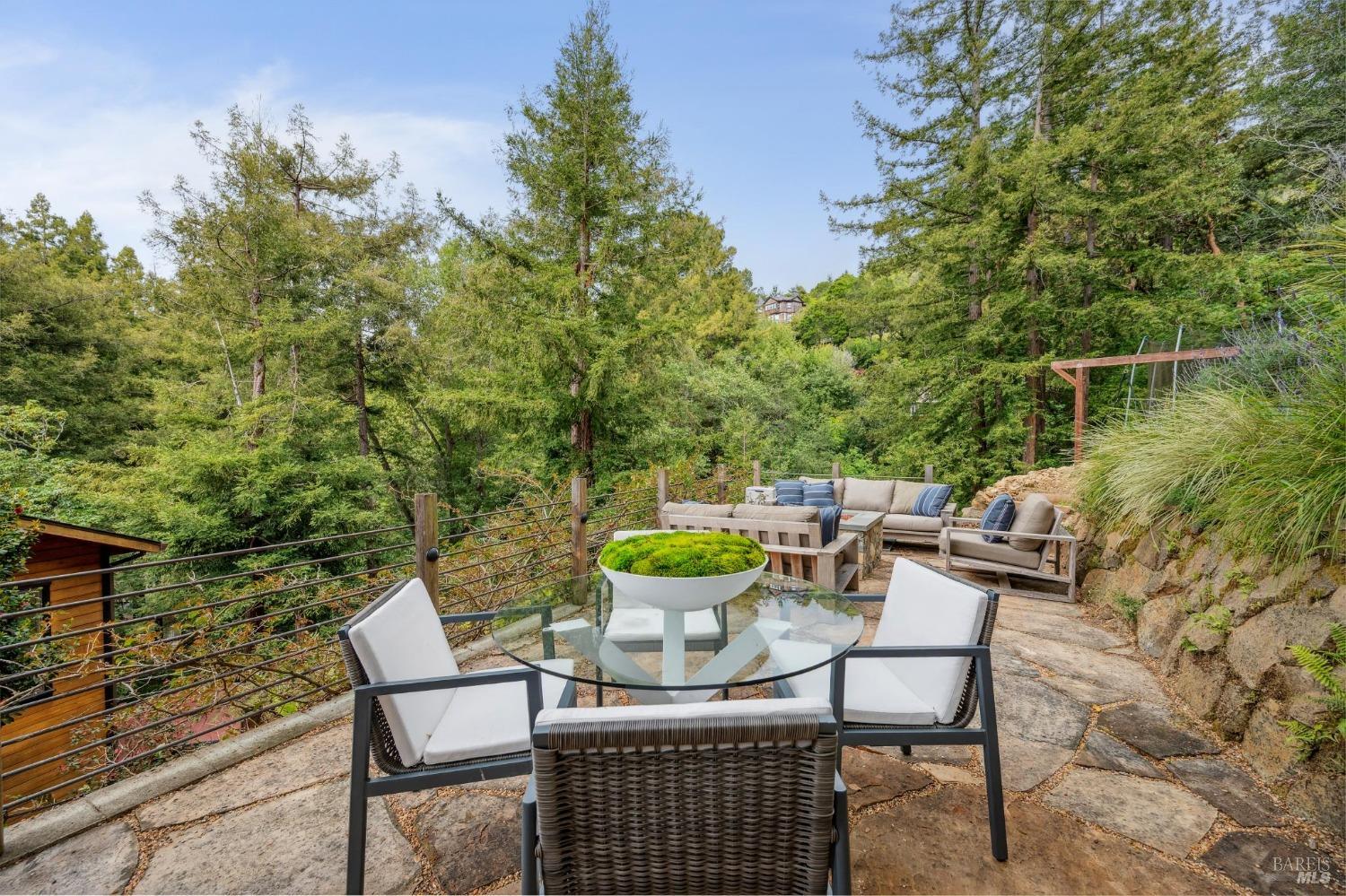 402 Eldridge Avenue Mill Valley, CA 94941 - Photo 41 of 49 a view of a chairs and table in the patio