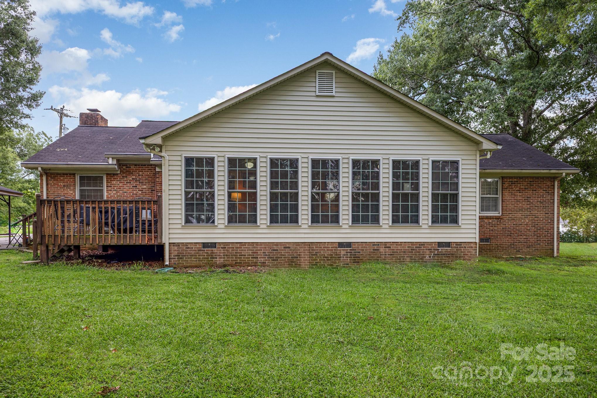 165 Bailey Road Lancaster, SC 29720 - Photo 27 of 33 a view of a house with a yard and deck