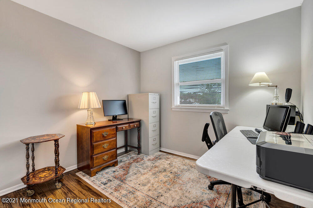 139 Queen Ann Road Brick, NJ 08723 - Photo 17 of 35 a view of a workspace with furniture and a window