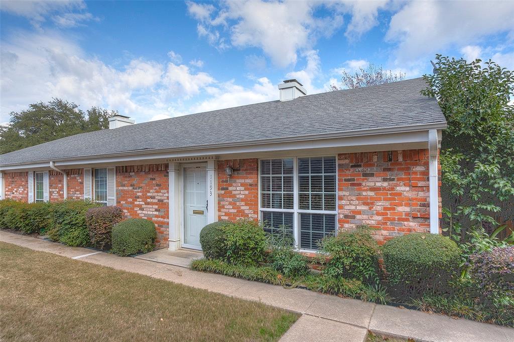 1193 Roaring Springs Road Fort Worth, TX 76114 - Photo 1 of 1 a front view of a house with garden