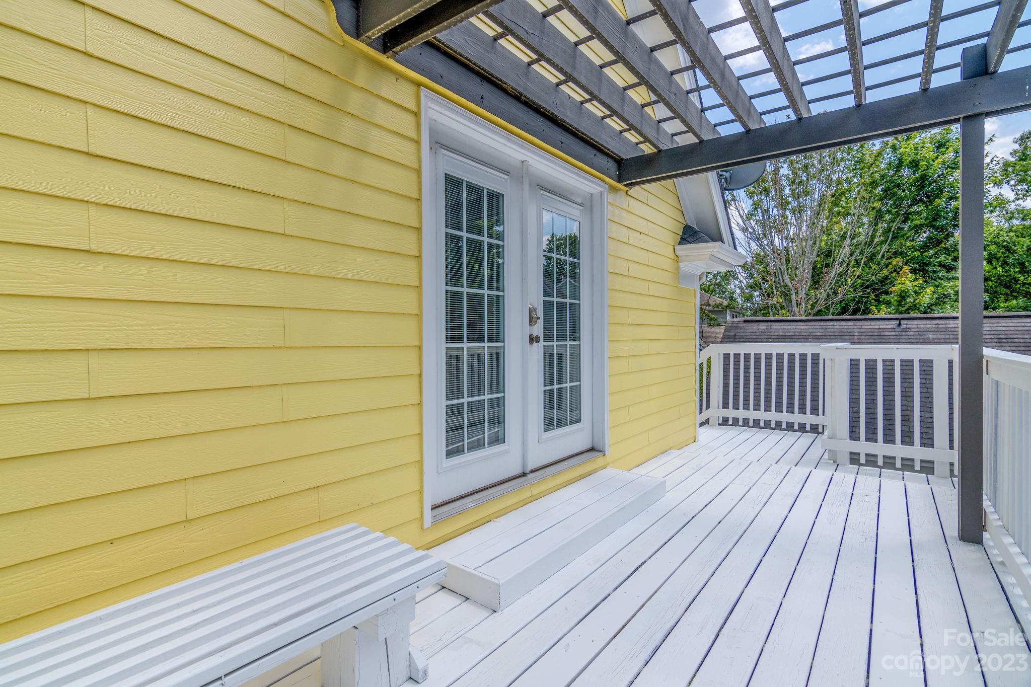 882 Promenade Walk Fort Mill, SC 29708 - Photo 28 of 48 a view of a wooden deck