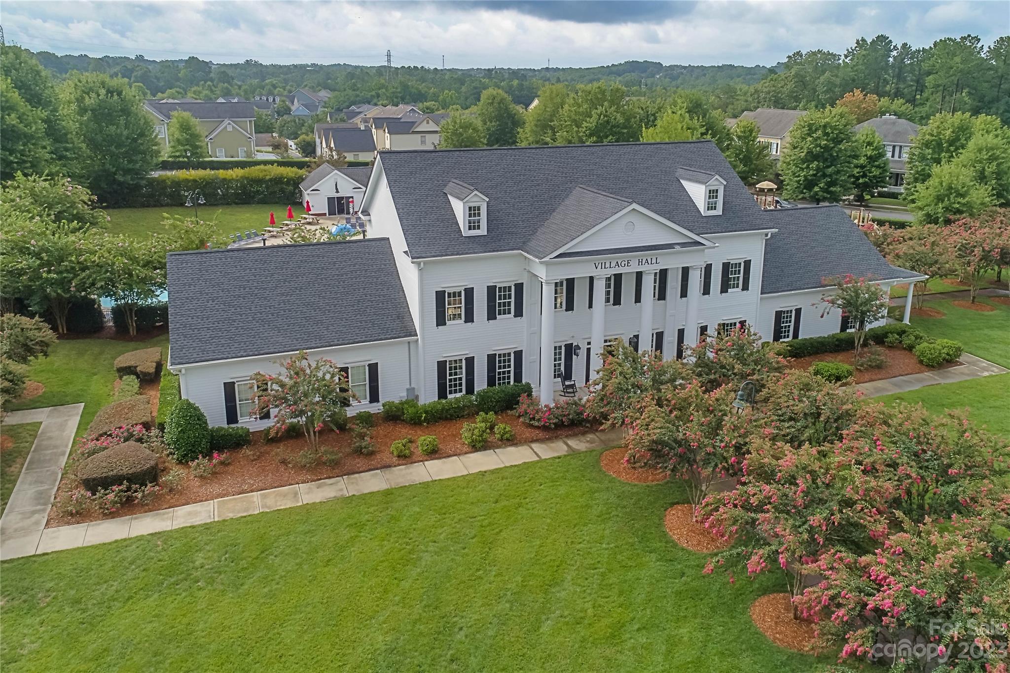 882 Promenade Walk Fort Mill, SC 29708 - Photo 38 of 48 an aerial view of a house with a garden